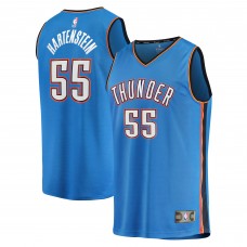 Игровая джерси Youth Oklahoma City Thunder Isaiah Hartenstein Blue Fast Break Replica Player - Icon Edition