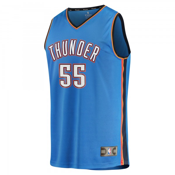 Игровая джерси Youth Oklahoma City Thunder Isaiah Hartenstein Blue Fast Break Replica Player - Icon Edition