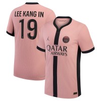 Игровая джерси Lee Kang In Paris Saint-Germain Jordan Brand 2024/25 Third Authentic Player - Pink