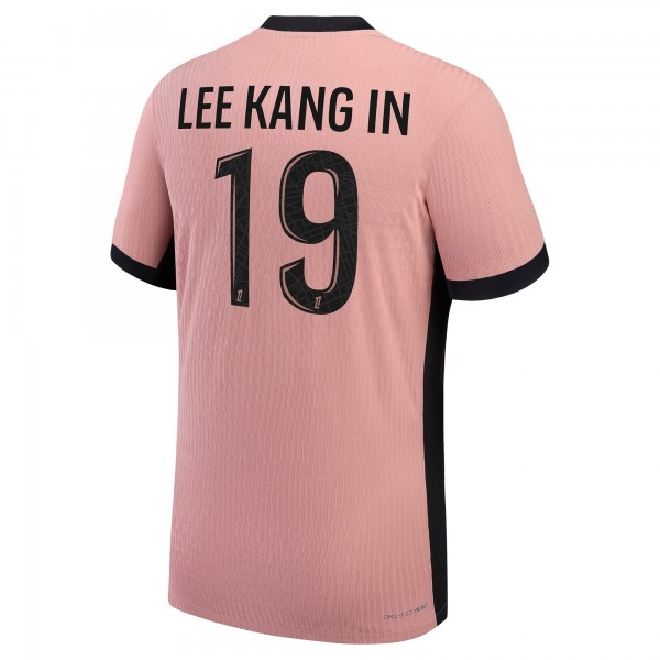 Игровая джерси Lee Kang In Paris Saint-Germain Jordan Brand 2024/25 Third Authentic Player - Pink