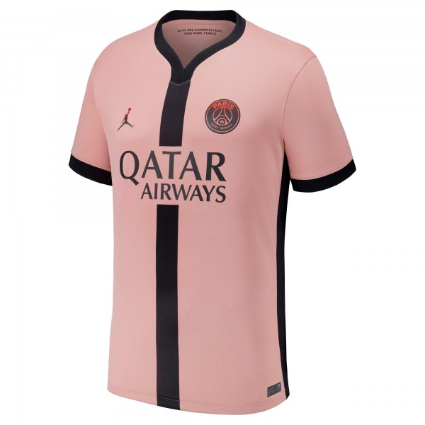 Игровая джерси Lee Kang In Paris Saint-Germain Jordan Brand 2024/25 Third Replica Player - Pink