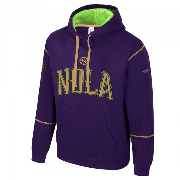 Толстовка New Orleans Pelicans Stadium Essentials Unisex 2024/25 City Edition Monument - Purple