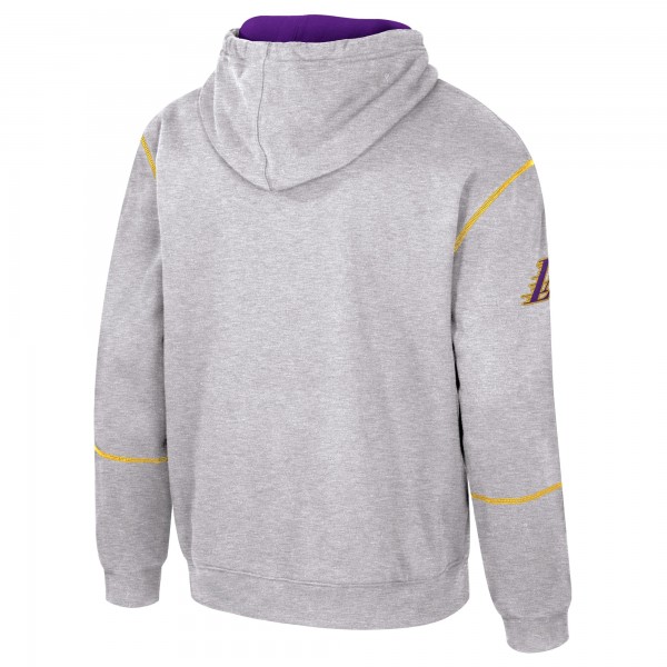 Толстовка Los Angeles Lakers Stadium Essentials Unisex Monument - Heather Gray