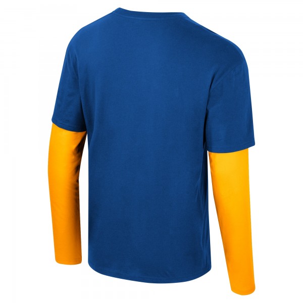 Футболка New York Knicks Stadium Essentials Unisex Spectator 2fer Long Sleeve  - Royal
