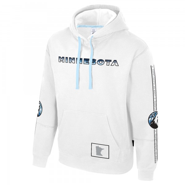 Толстовка Minnesota Timberwolves Stadium Essentials Unisex 2024/25 City Edition Star - White