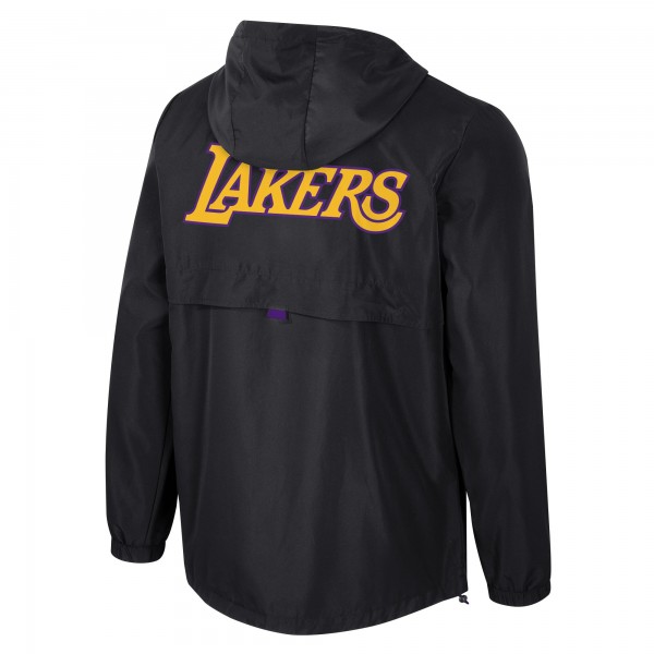 Ветровка Los Angeles Lakers Stadium Essentials Unisex Compete Quarter-Zip - Black