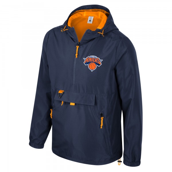 Ветровка New York Knicks Stadium Essentials Unisex Compete Quarter-Zip - Navy