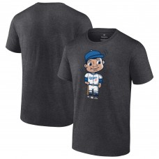 Los Angeles Dodgers Shohei Ohtani Charcoal 17 Bobble T-Shirt