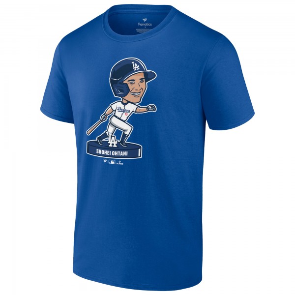 Los Angeles Dodgers Shohei Ohtani Royal Bobble Head T-Shirt