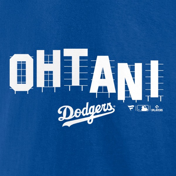 Los Angeles Dodgers Shohei Ohtani Royal Hollywood T-Shirt