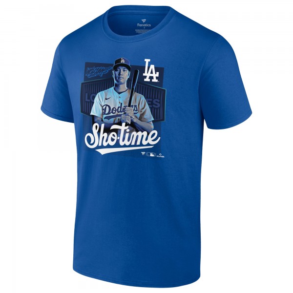 Los Angeles Dodgers Shohei Ohtani Royal Sho-Time Hitter T-Shirt