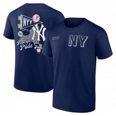 New York Yankees Navy Split Zone T-Shirt