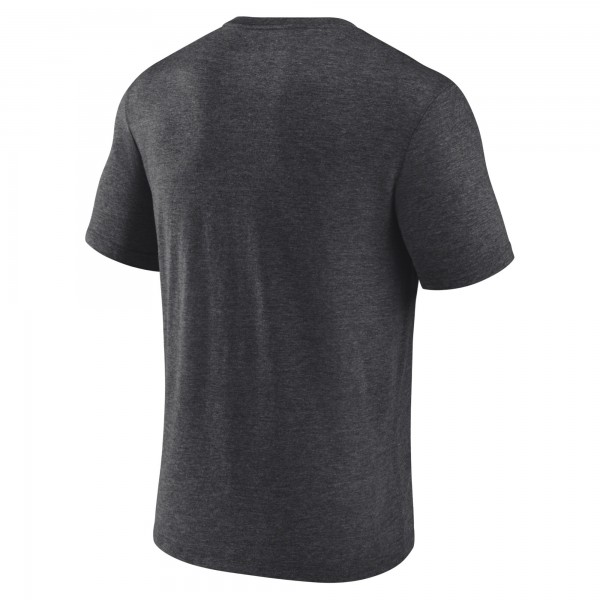 New York Yankees Charcoal Wonderment Tri-Blend T-Shirt
