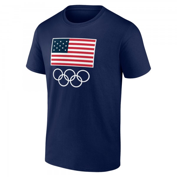 Футболка Team USA 2024 Olympics Primary Logo - Navy