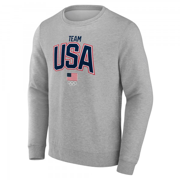 Кофта Team USA 2024 Olympics Retro Arch - Gray