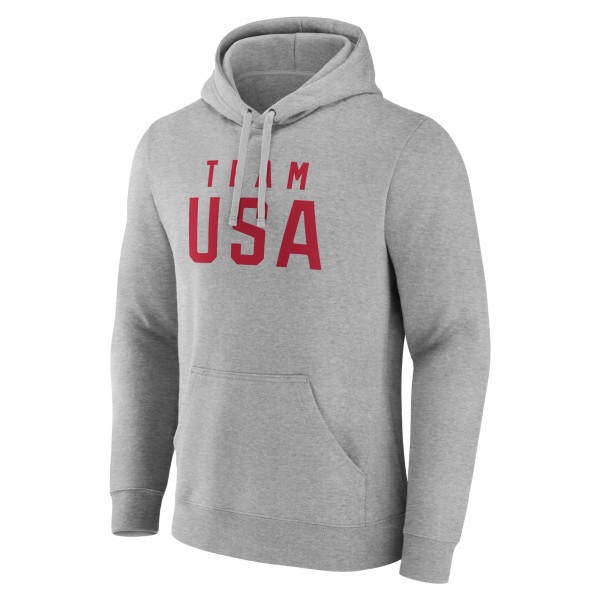 Толстовка Team USA 2024 Olympics Primary Logo - Gray