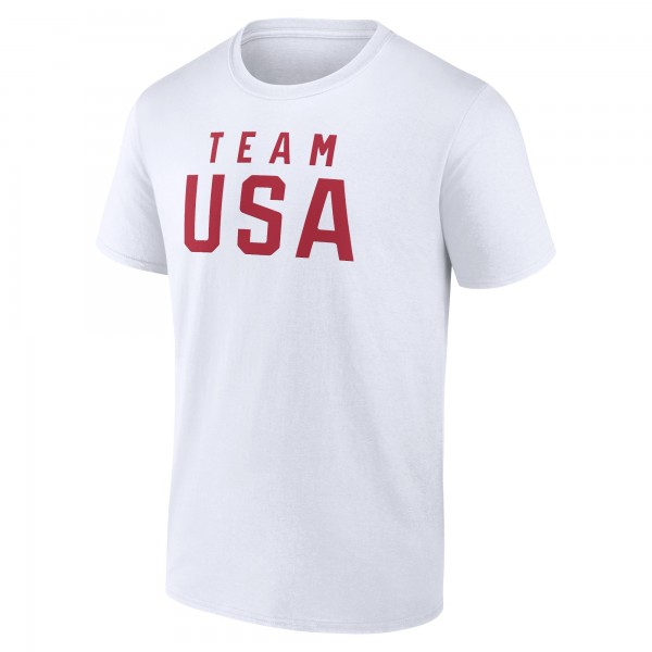 Футболка Team USA 2024 Olympics Wordmark - White