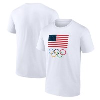 Футболка Team USA 2024 Olympics Primary Logo - White