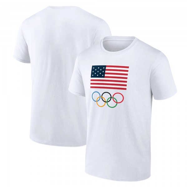 Футболка Team USA 2024 Olympics Primary Logo - White