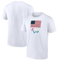 Футболка Team USA 2024 Paralympics Primary Logo - White