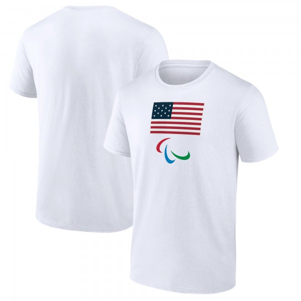 Футболка Team USA 2024 Paralympics Primary Logo - White