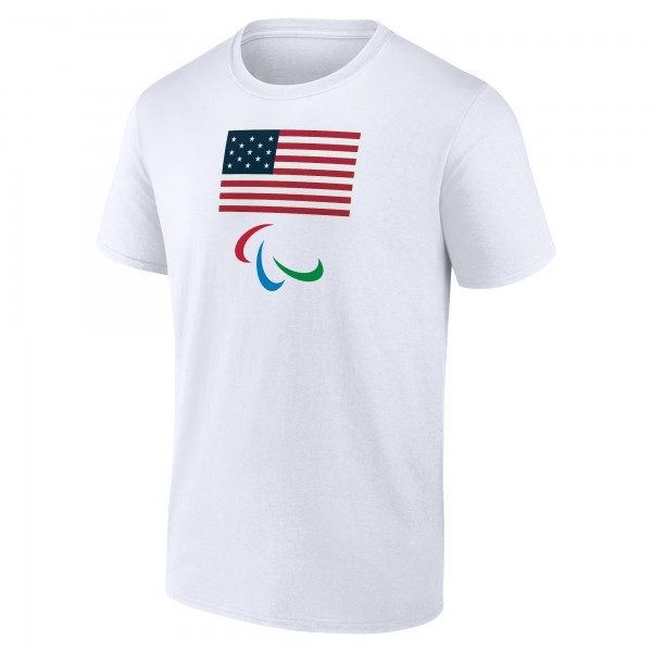 Футболка Team USA 2024 Paralympics Primary Logo - White