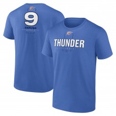 Футболка Oklahoma City Thunder Alex Caruso Blue Behind The Back Name & Number