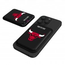 Chicago Bulls Keyscaper Personalized Insignia Magnetic Credit Card Wallet