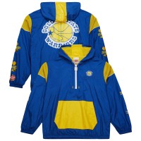 Ветровка на короткой молнии Golden State Warriors Mitchell & Ness Unisex  Hardwood Classics Team OG 3.0 Anorak - Royal