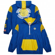 Ветровка на короткой молнии Golden State Warriors Mitchell & Ness Unisex  Hardwood Classics Team OG 3.0 Anorak - Royal