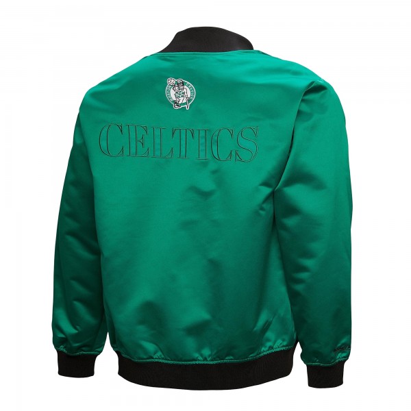 Бомбер Boston Celtics Mitchell & Ness Hardwood Classics Team OG 3.0 Lightweight Satin - Kelly Green