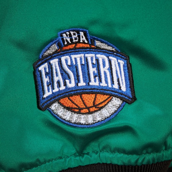 Бомбер Boston Celtics Mitchell & Ness Hardwood Classics Team OG 3.0 Lightweight Satin - Kelly Green