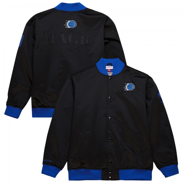 Куртка Orlando Magic Mitchell & Ness Black Hardwood Classics Team OG 3.0 Lightweight Satin