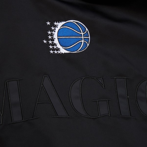 Куртка Orlando Magic Mitchell & Ness Black Hardwood Classics Team OG 3.0 Lightweight Satin