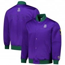 Бомбер Milwaukee Bucks Mitchell & Ness Hardwood Classics Team OG 3.0 Lightweight Satin - Purple