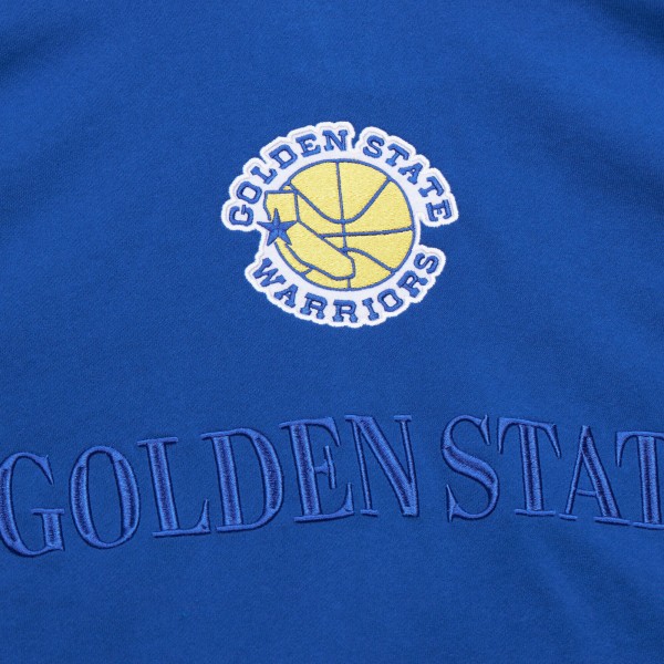 Толстовка Golden State Warriors Mitchell & Ness  Hardwood Classics Team OG 3.0 - Royal