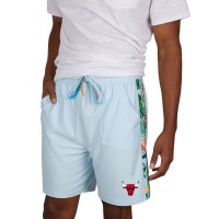 Шорты Chicago Bulls Concepts Sport Curate Knit - Light Blue