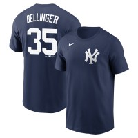 New York Yankees Cody Bellinger Nike Navy Fuse Name & Number T-Shirt