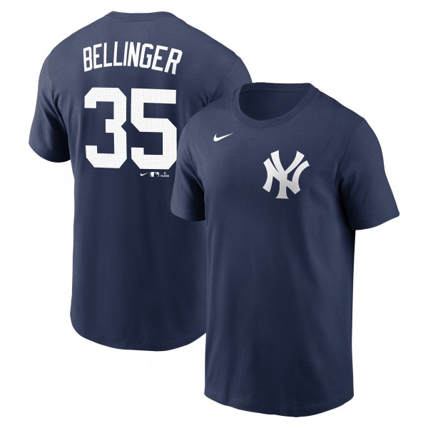 New York Yankees Cody Bellinger Nike Navy Fuse Name & Number T-Shirt