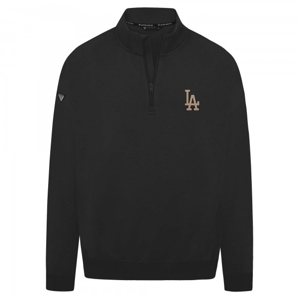 Los Angeles Dodgers Levelwear Black Murray Quarter-Zip Sweatshirt