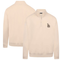 Кофта Los Angeles Dodgers Levelwear Khaki Murray Quarter-Zip