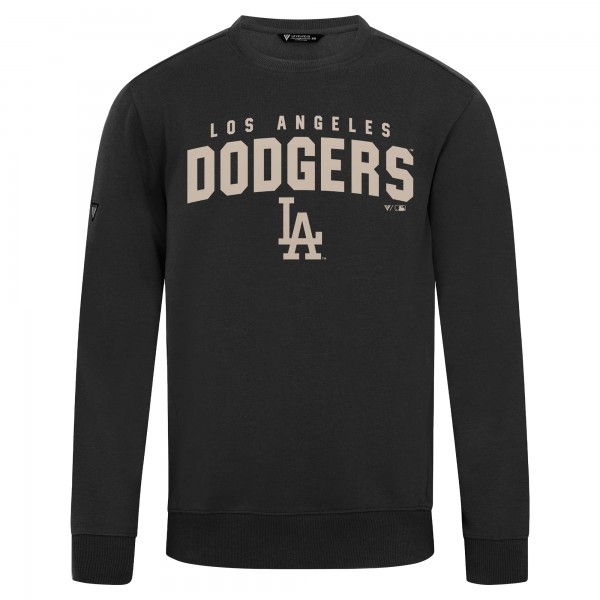 Los Angeles Dodgers Levelwear Black Zane Team Arch Pullover Sweatshirt