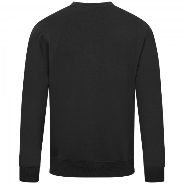 New York Yankees Levelwear Black Zane Team Arch Pullover Sweatshirt