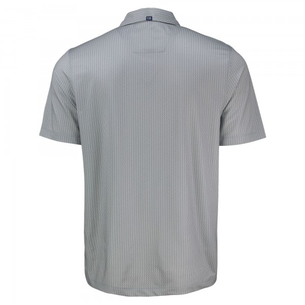 Los Angeles Dodgers Cutter & Buck Gray Pike Eco Shadow Check Print