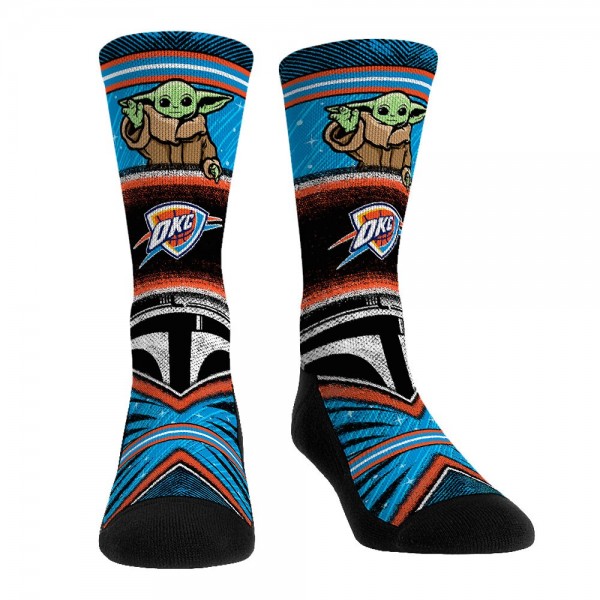 Три пары носков Unisex Oklahoma City Thunder Rock Em Socks