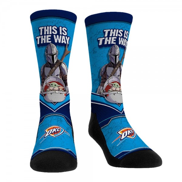 Три пары носков Unisex Oklahoma City Thunder Rock Em Socks