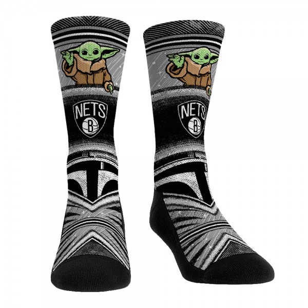 Три пары носков Brooklyn Nets Rock Em Socks Unisex
