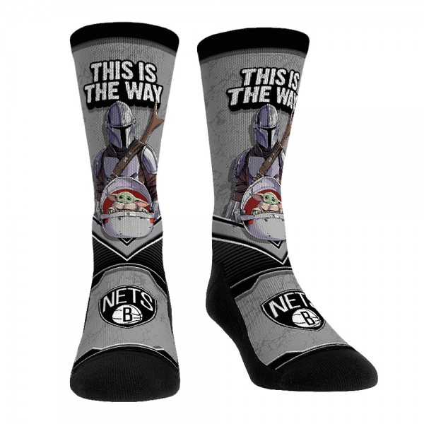 Три пары носков Brooklyn Nets Rock Em Socks Unisex