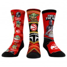 Три пары носков Atlanta Hawks Rock Em Socks Unisex