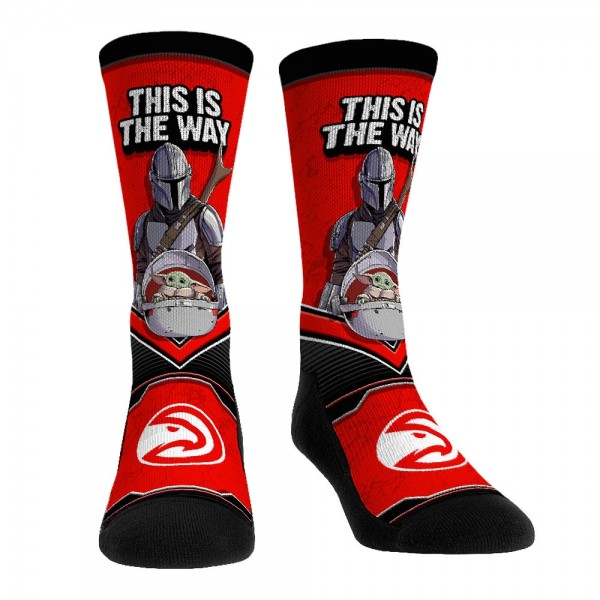 Три пары носков Atlanta Hawks Rock Em Socks Unisex